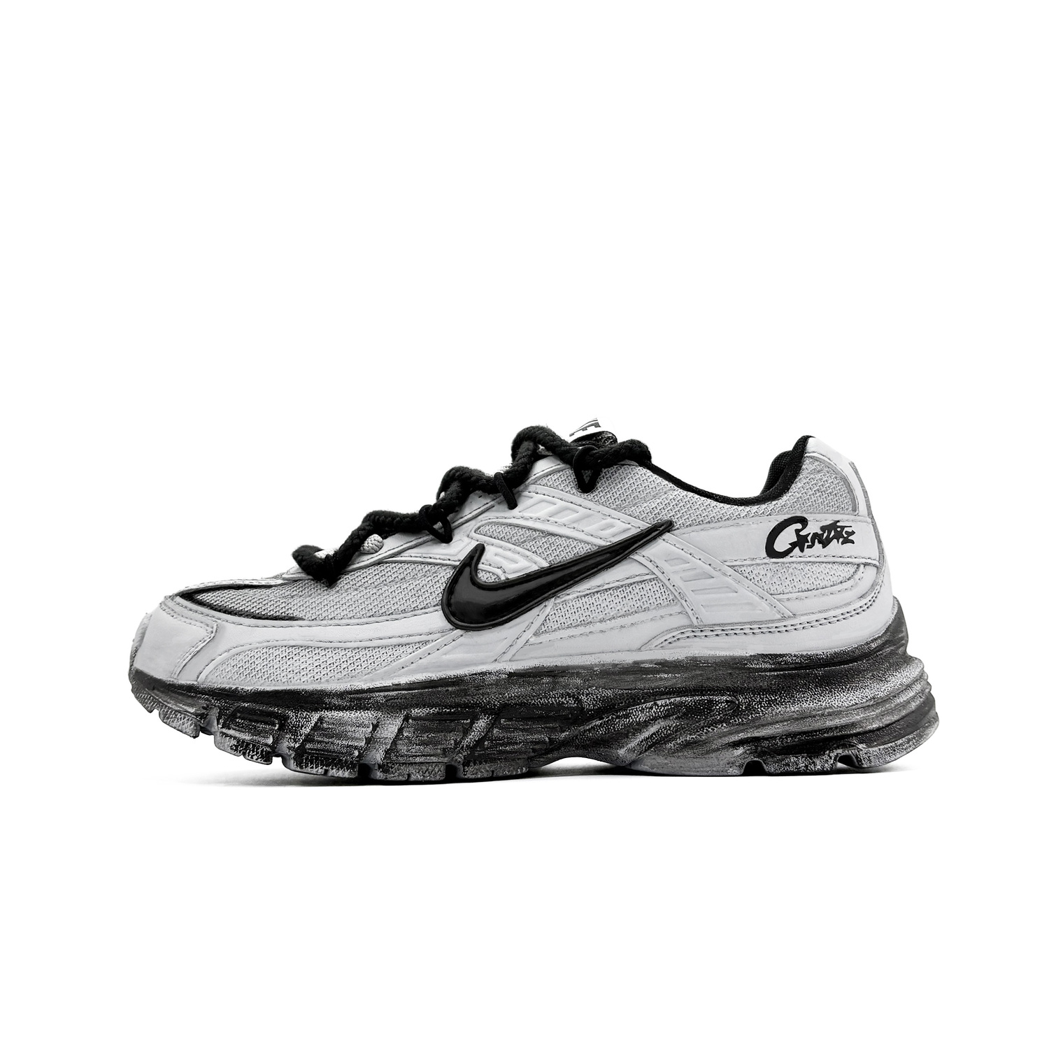 

Nike Кроссовки Casual Unisex Gray с амортизацией Initiator и дышащим верхом для бега и города