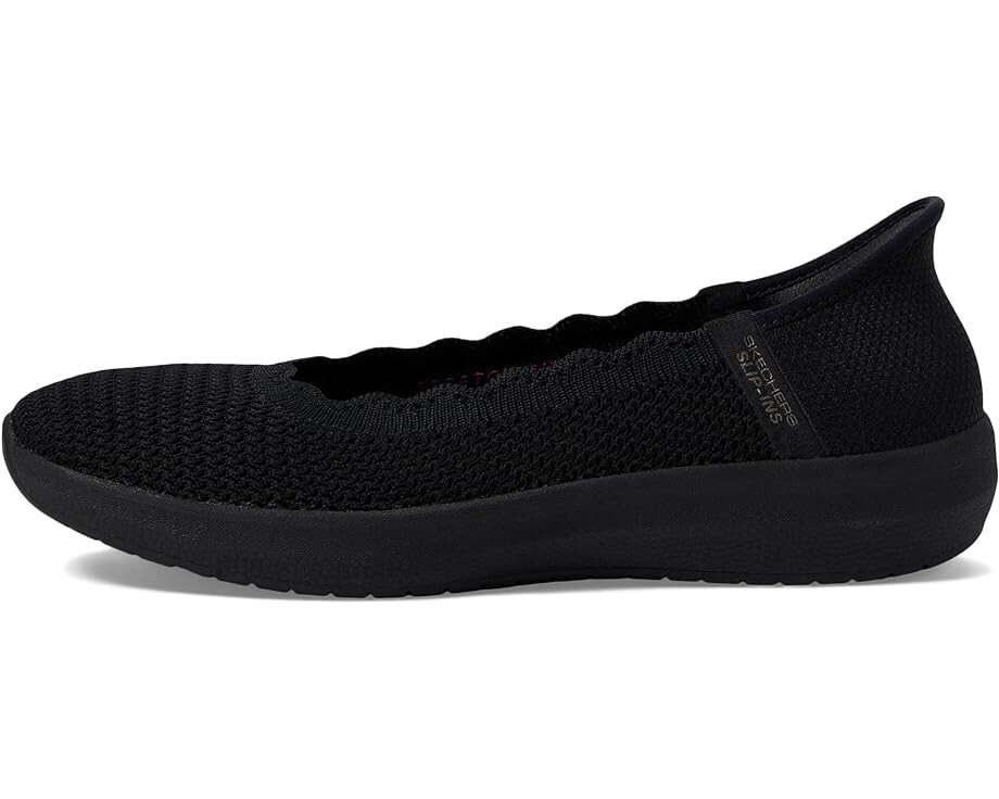 Туфли на плоской подошве SKECHERS Cleo- Swift Hands Free Slip-Ins, черный — фото 4