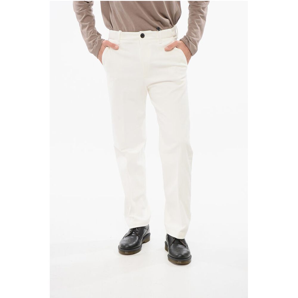 

Брюки CIRCLE из хлопка Corneliani, White