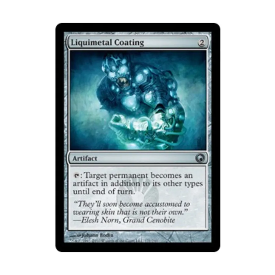

CCG Жидкометаллическое покрытие (U), MTG - Scars of Mirrodin