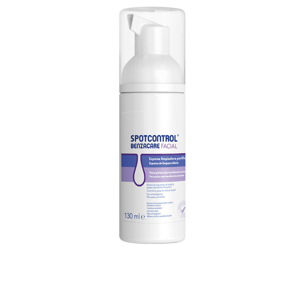 

Очищающая пенка для лица Spotcontrol facial espuma limpiadora Benzacare, 130 мл