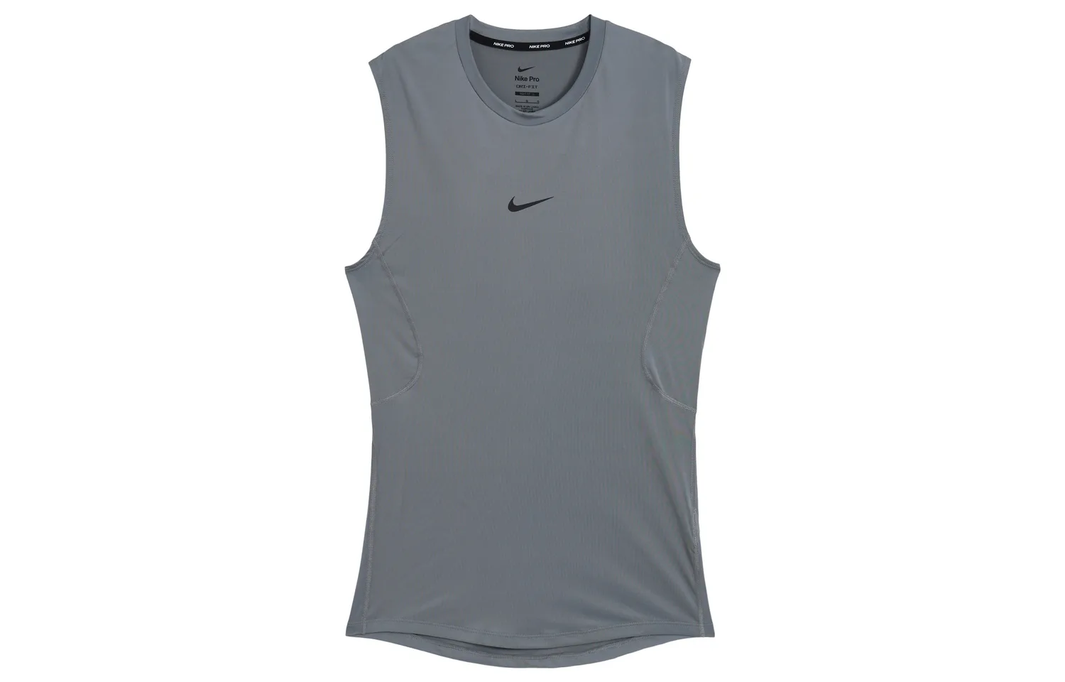 Nike Мужской топ дымчато-серый/черный