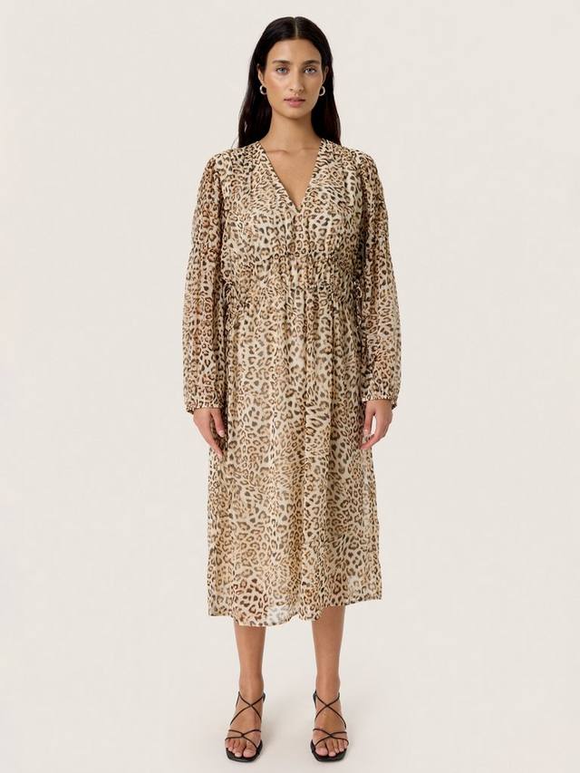 

Платье миди Anaya с леопардовым принтом Soaked In Luxury