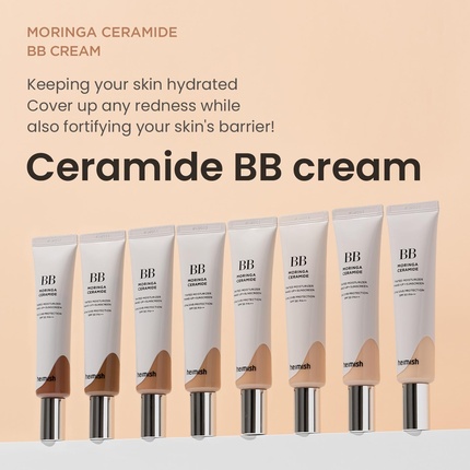 HEIMISH Moringa Ceramide BB Cream SPF 30 PA++ 23 Light Medium 1,87 жидких унций 53 г — фото 2
