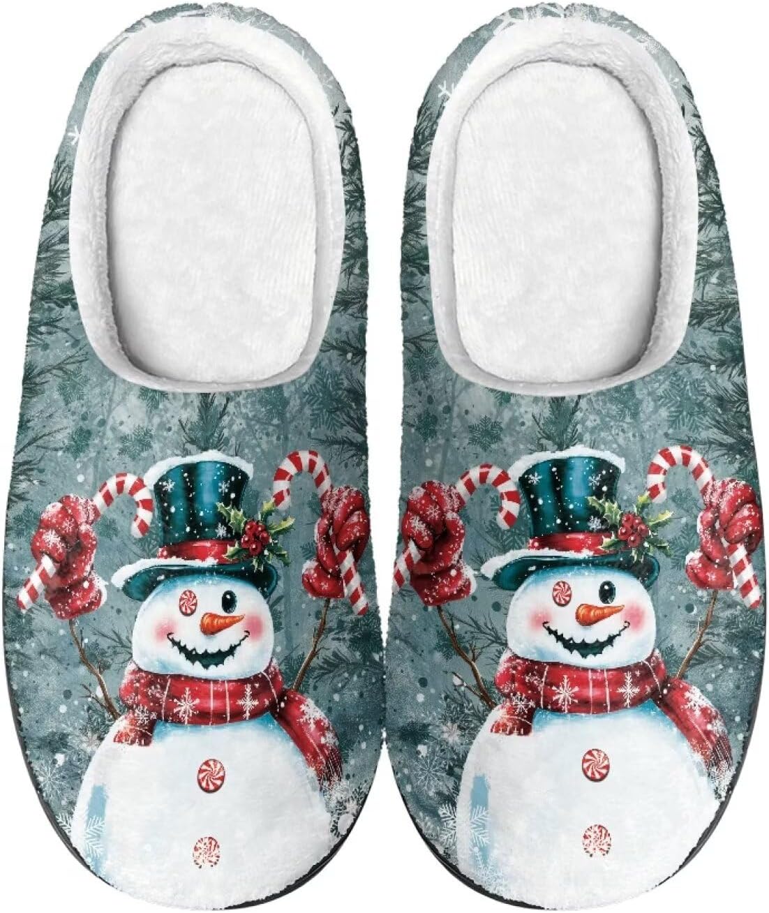 

Тапочки Showudesigns для женщин и мужчин, размер 4-12, зимние домашние тапочки, серый