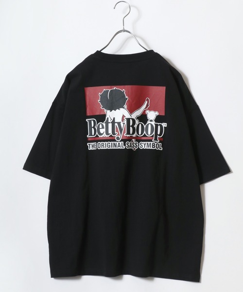 

Футболка с принтом Бетти Буп, унисекс, бренд BETTY BOOP, черный