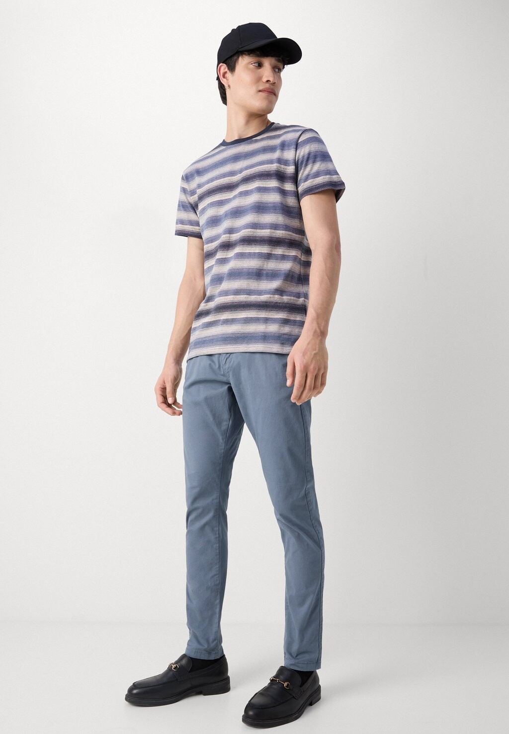 

Льняные брюки Gover INDICODE JEANS, синий фарфор