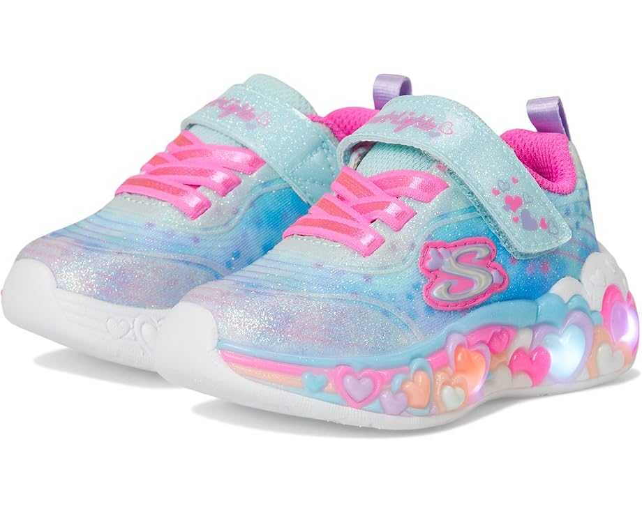

Кроссовки SKECHERS KIDS Eternal Heart Lights 302696N, цвет Light Blue/Multi