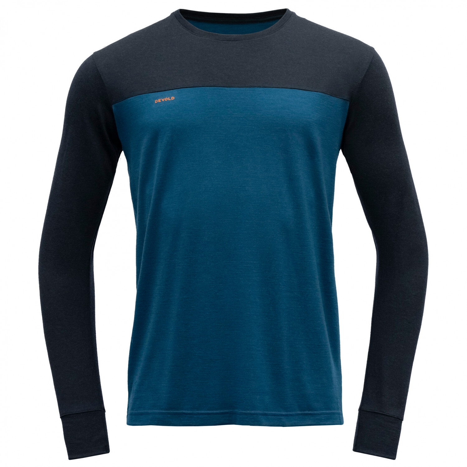 

Лонгслив из мериноса Devold Norang Shirt, цвет Ink/Flood
