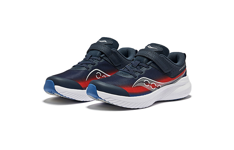 Кроссовки saucony Kinvara 14 A/C Big Kid 'Blue Red', красный — фото 3