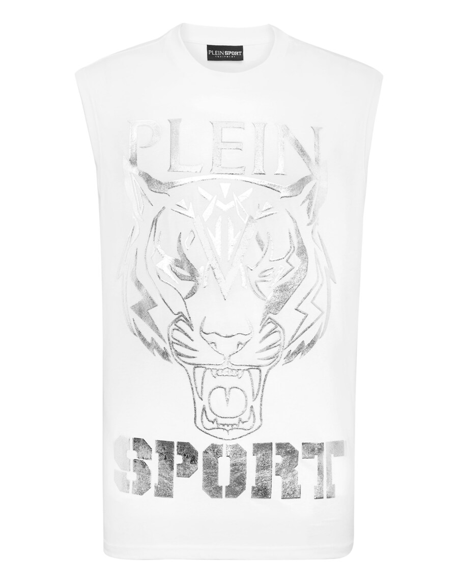 

Майка Plein Sport Shirt Tiger, белый