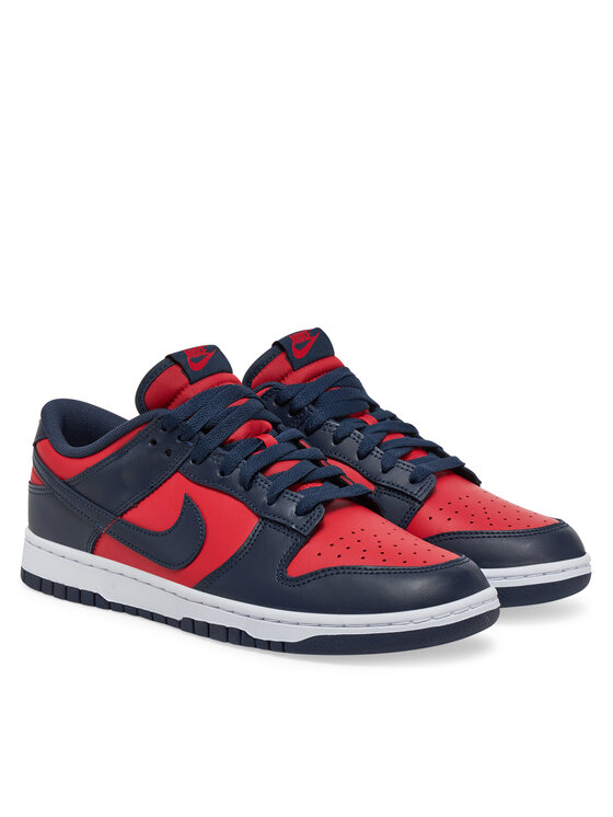 Кроссовки Dunk Low Retro DV0833 601 Nike, красный — фото 2