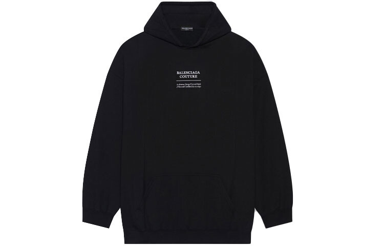 

Толстовка мужская черная Balenciaga, черный
