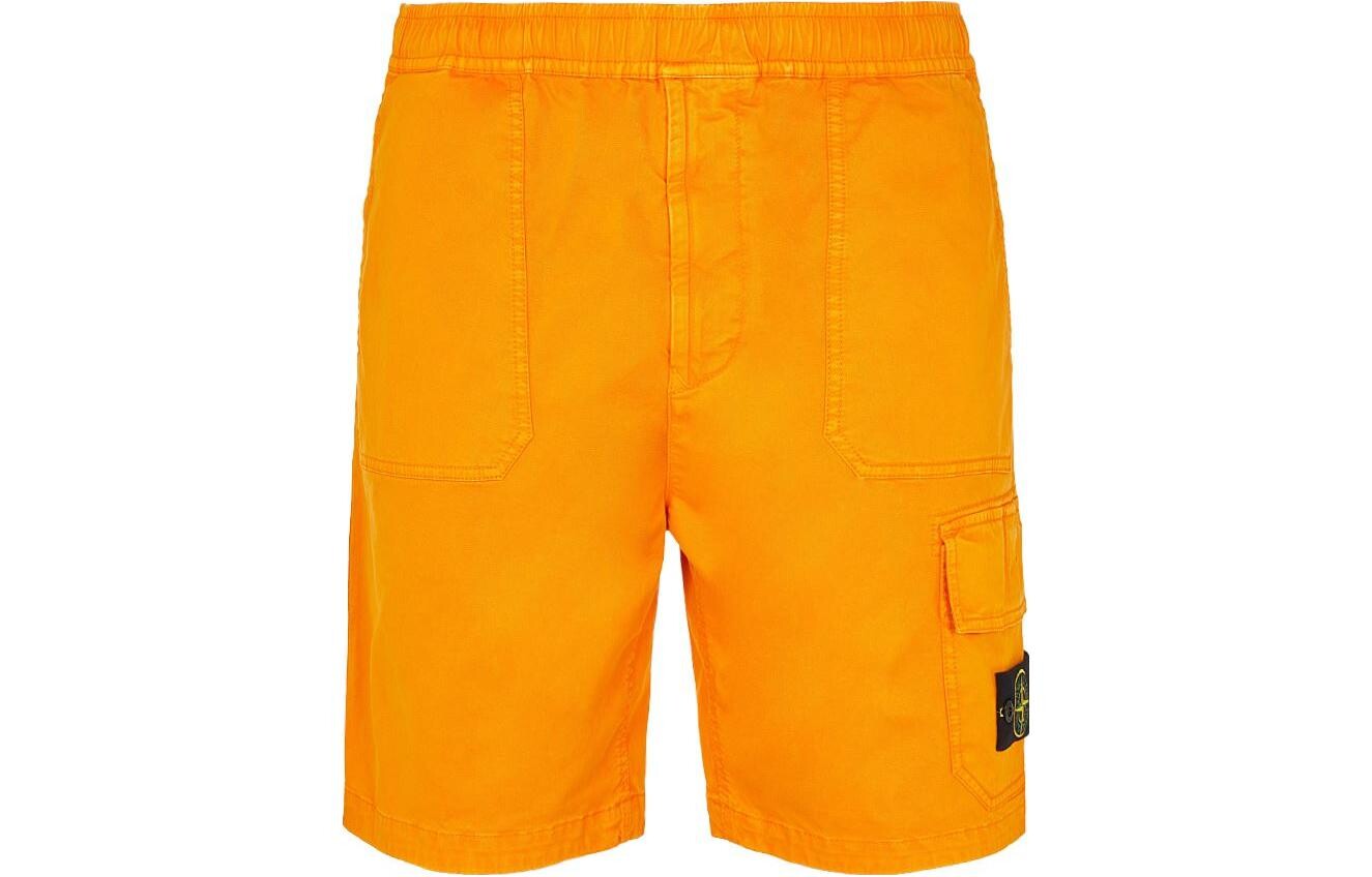 

Повседневные шорты мужские оранжевые Stone Island, оранжевый