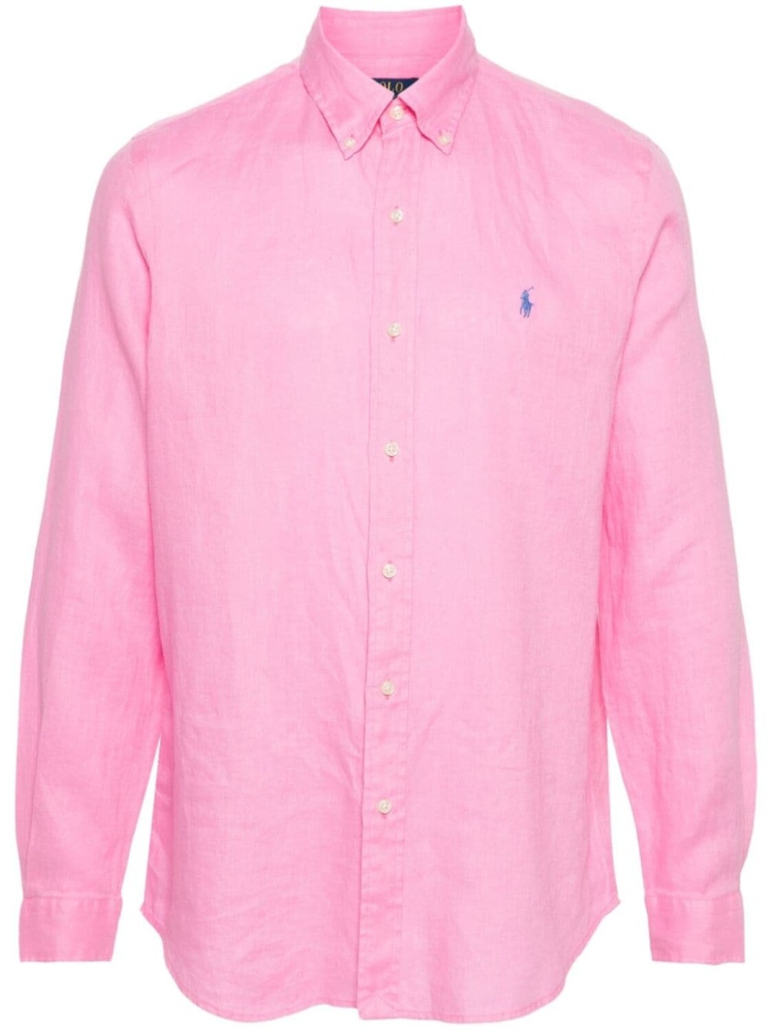 

Polo Ralph Lauren льняная рубашка, розовый