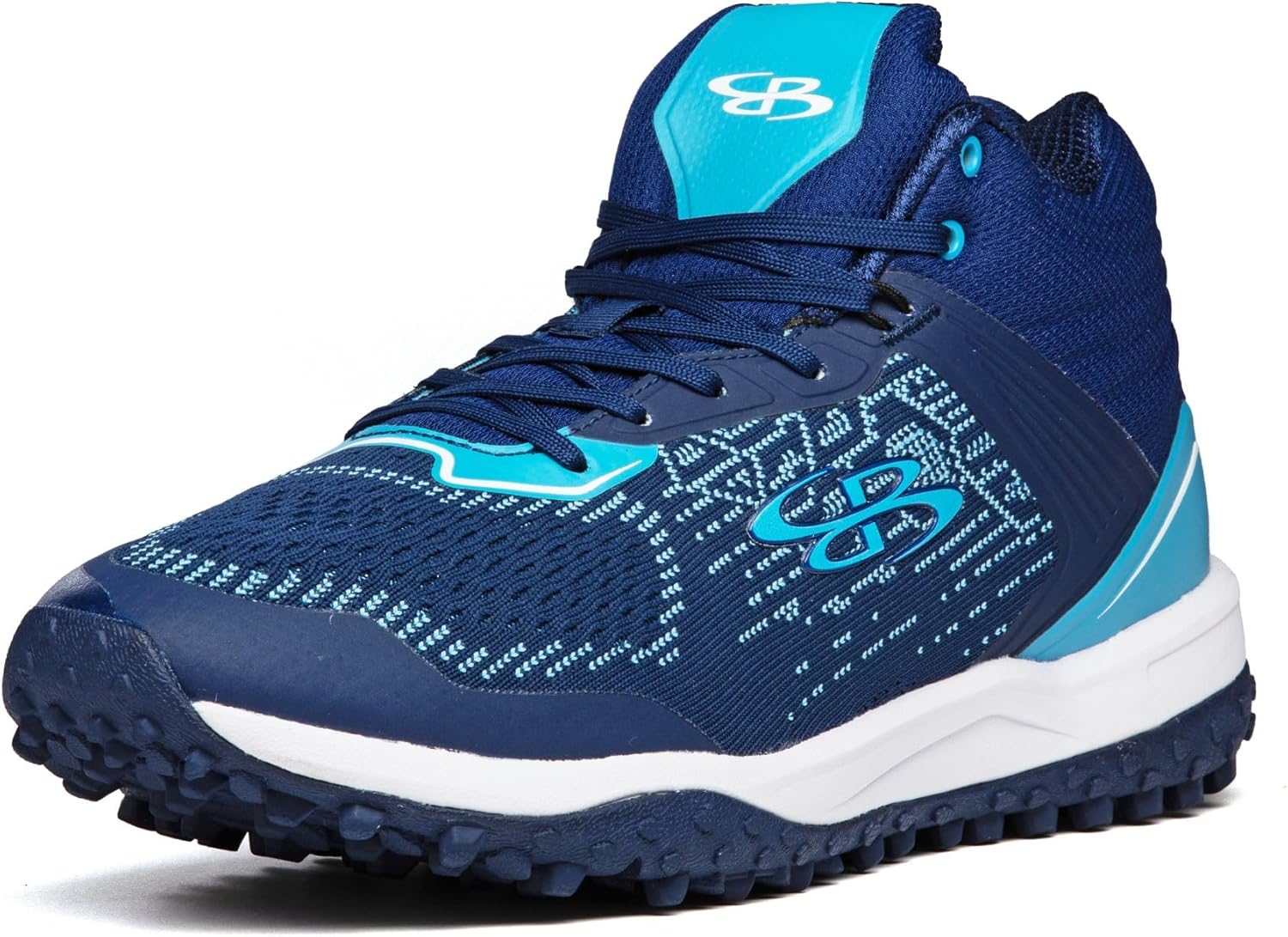 

Мужские футбольные кроссовки Boombah Viper Pureknit Turf Mid - Статус - Разнообразие цветов - Разные размеры, голубой