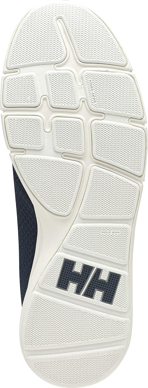 Кроссовки Helly-Hansen Men's Feathering Shoes - Breathable Sailing Shoe - Flexible Non-Marking Boat Footwear - Footwear for Men Helly Hansen, 597 Navy/Off White — фото 3