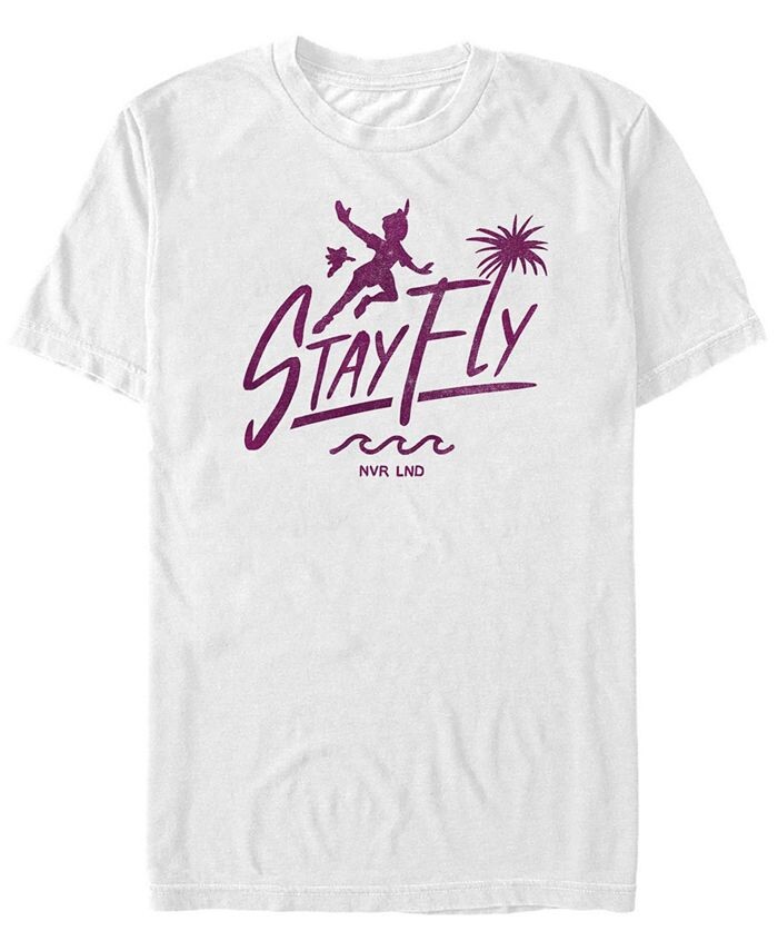 

Мужская футболка с короткими рукавами и круглым вырезом Stay Fly Fifth Sun, белый
