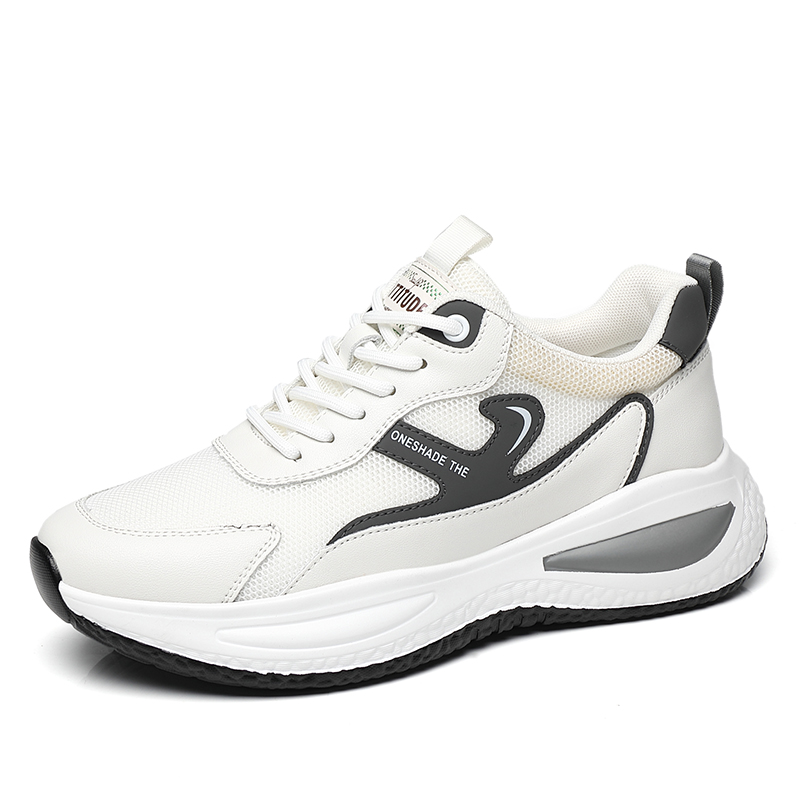 

Bindu Износостойкие и легкие мужские низкие кеды белые, цвет White