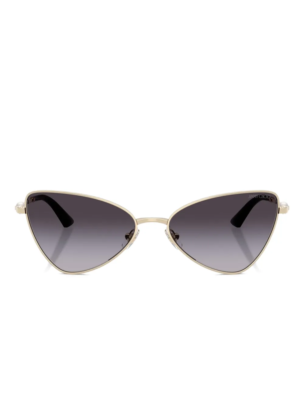 

Солнцезащитные очки в оправе 'кошачий глаз' Jimmy Choo Eyewear, золотой