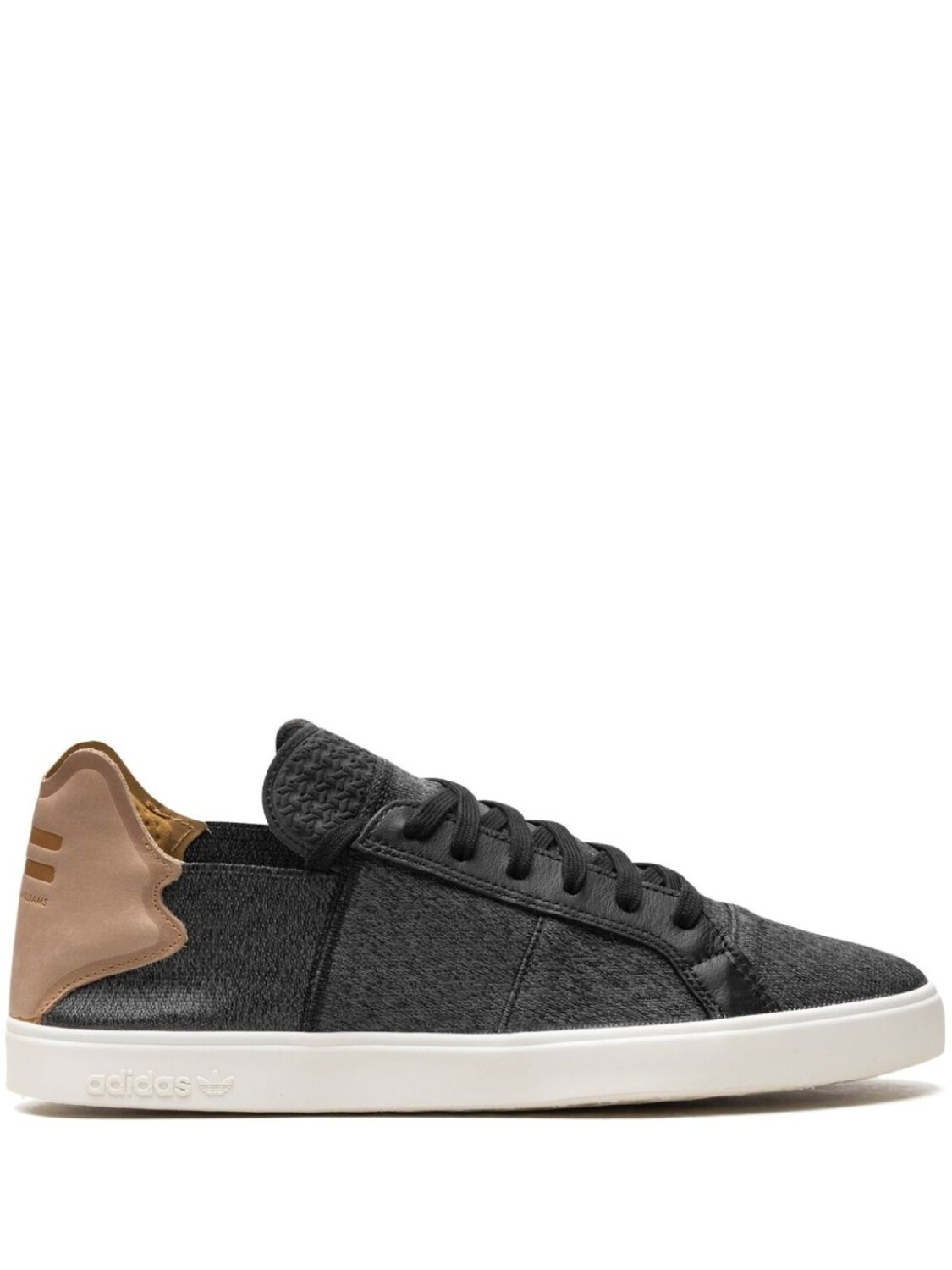 

Кроссовки adidas x Pharrell Williams Vulc Lace-Up "Core Black/Granite/Chalk White", серый