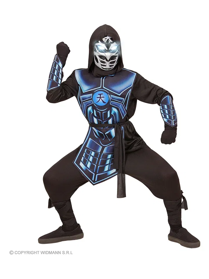Костюм Cyber Ninja, Carnival Party, черный