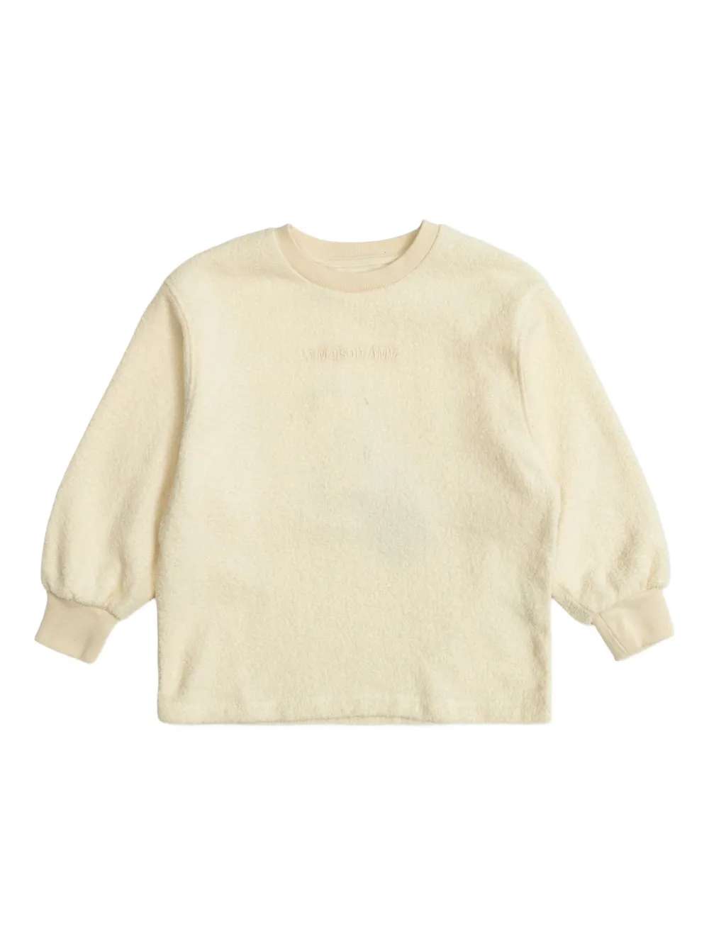 

Флисовая толстовка Bobypark с вышивкой American Vintage Kids, нейтральный