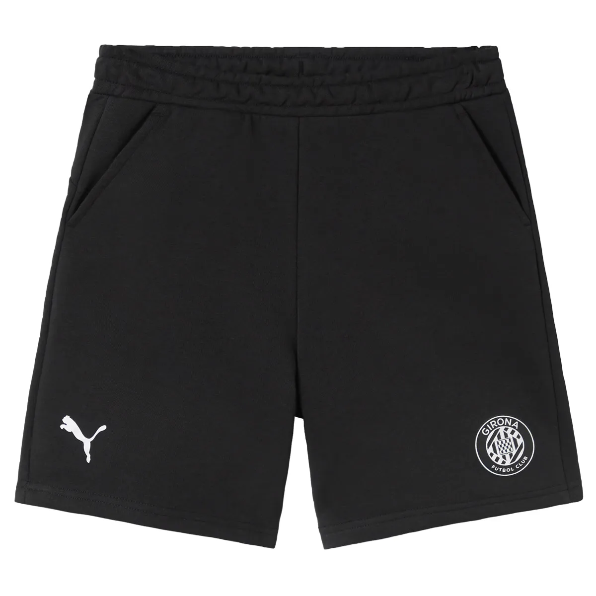 

Короткие шорты унисекс Som-Hi Shorts Jr Girona FC Puma, черный