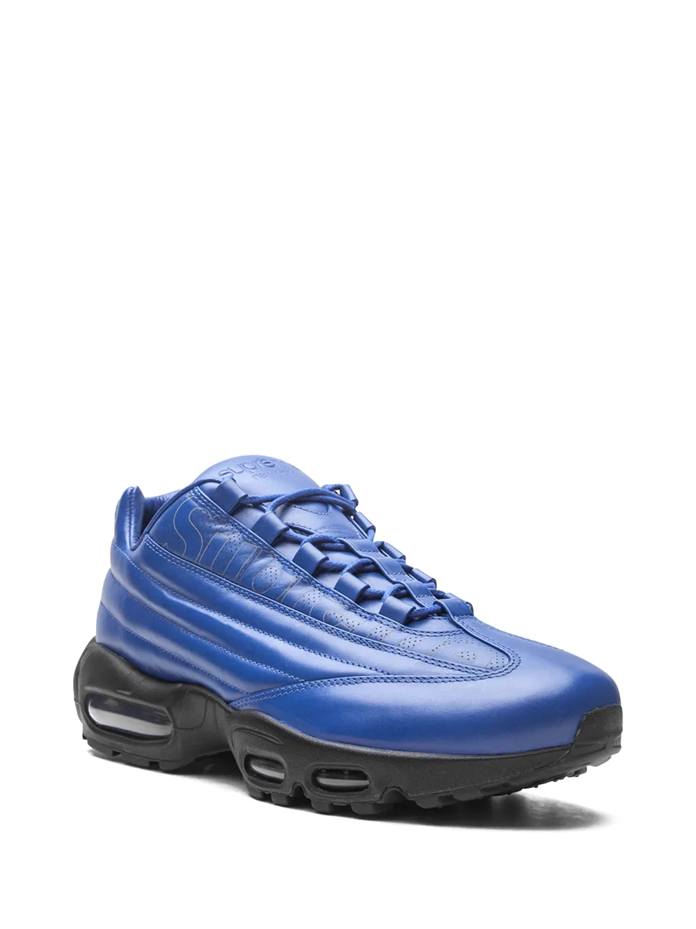 Кроссовки Supreme x Air Max 95 Lux 'Hyper Cobalt' Nike, синий — фото 2