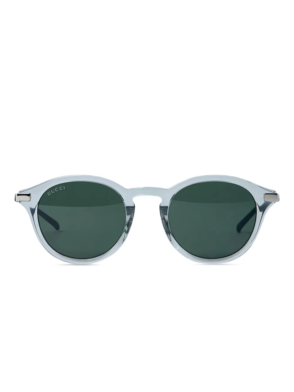 

Солнцезащитные очки с отделкой Web Gucci Eyewear, зеленый