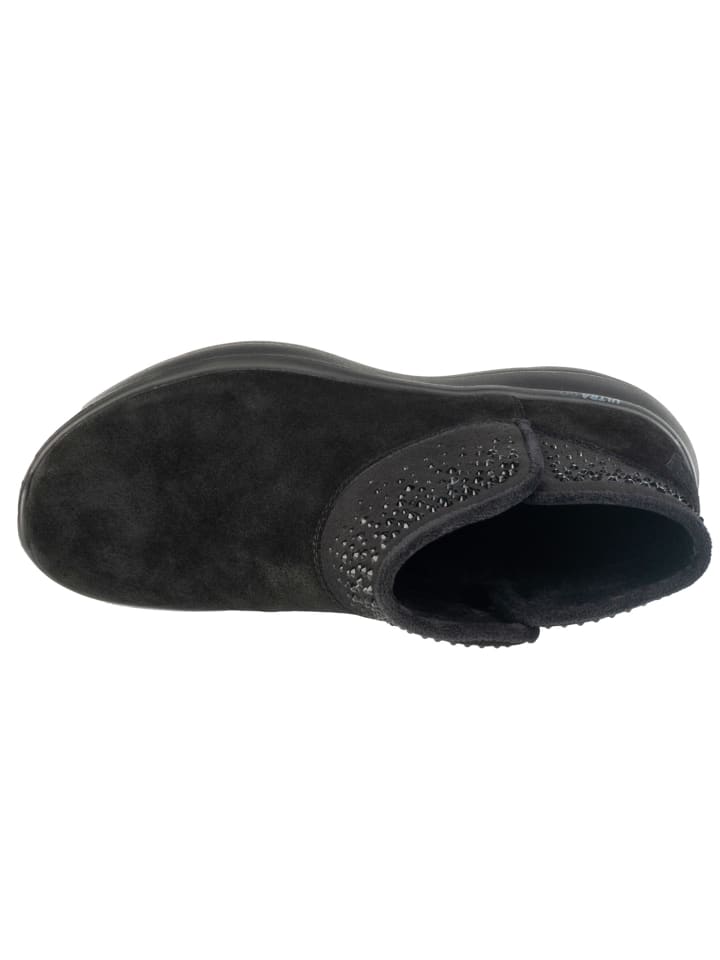 Ботильоны женские Skechers On-The-GO Encore зимние с декором, черный — фото 3