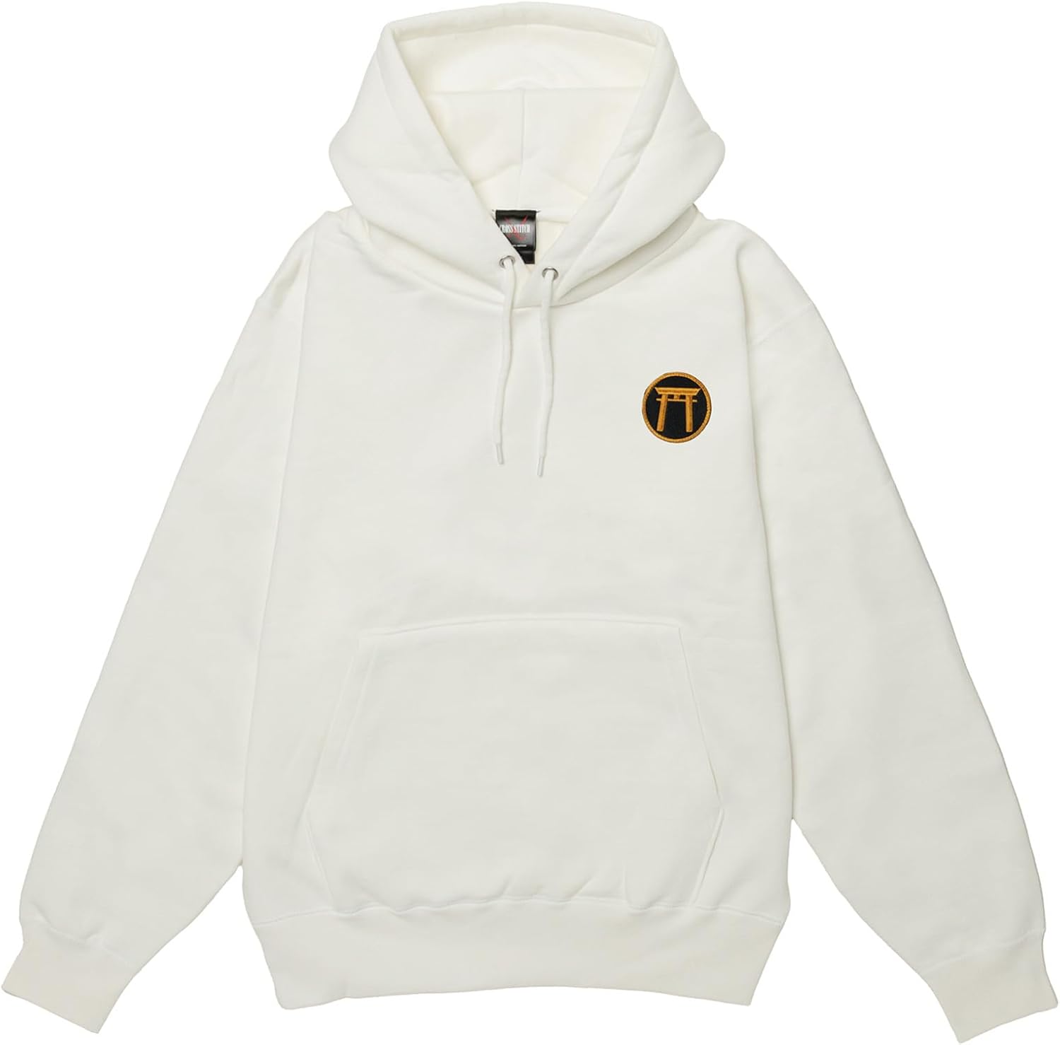 

Толстовка с капюшоном в стиле F, нашивка с гербом армии США, плотная ткань 12,4 унции, подкладка с начесом, толстовка без капюшона, белая, размер L F-Style