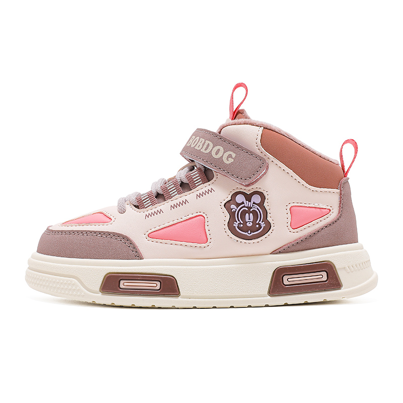 

Детские скейтерские кроссовки Kids BOBDOG, розовый/фиолетовый