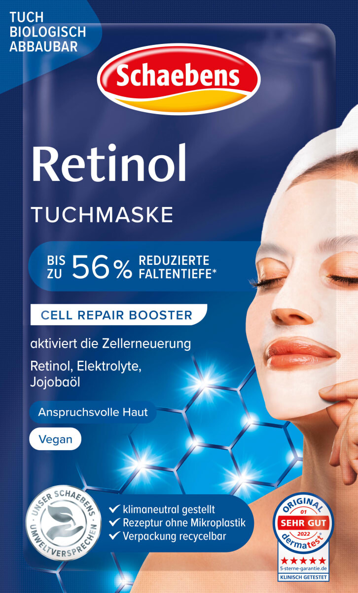 

Тканевая маска Retinol Cell Repair Booster 1 шт. Schaebens