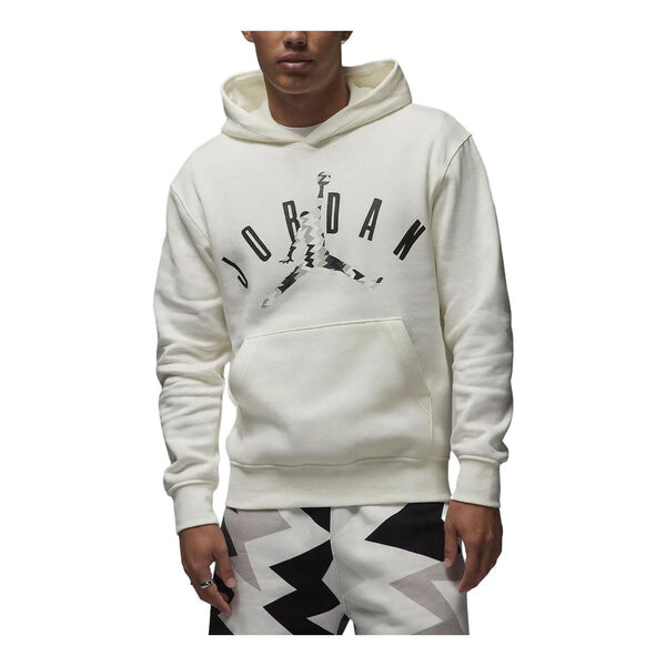 Толстовка Air Jordan Flight MVP Men's Fleece Pullover Hoodie 'Sail', цвет sail/black — фото 2