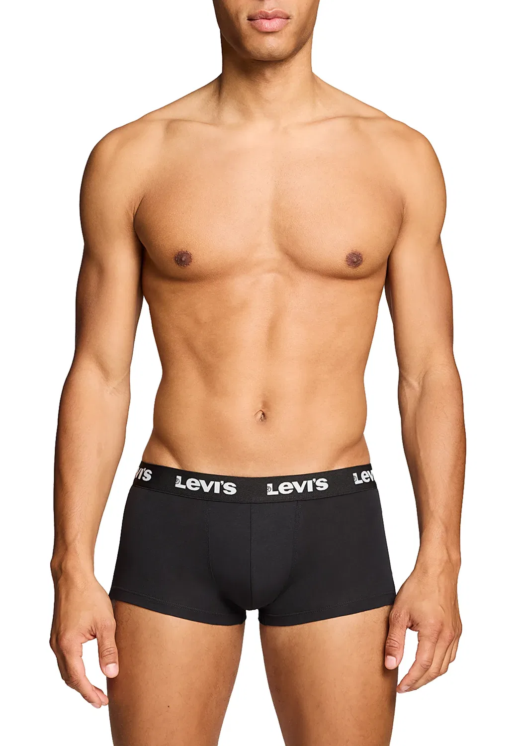 Боксеры из хлопка с эластаном Levi´s, черные — фото 3