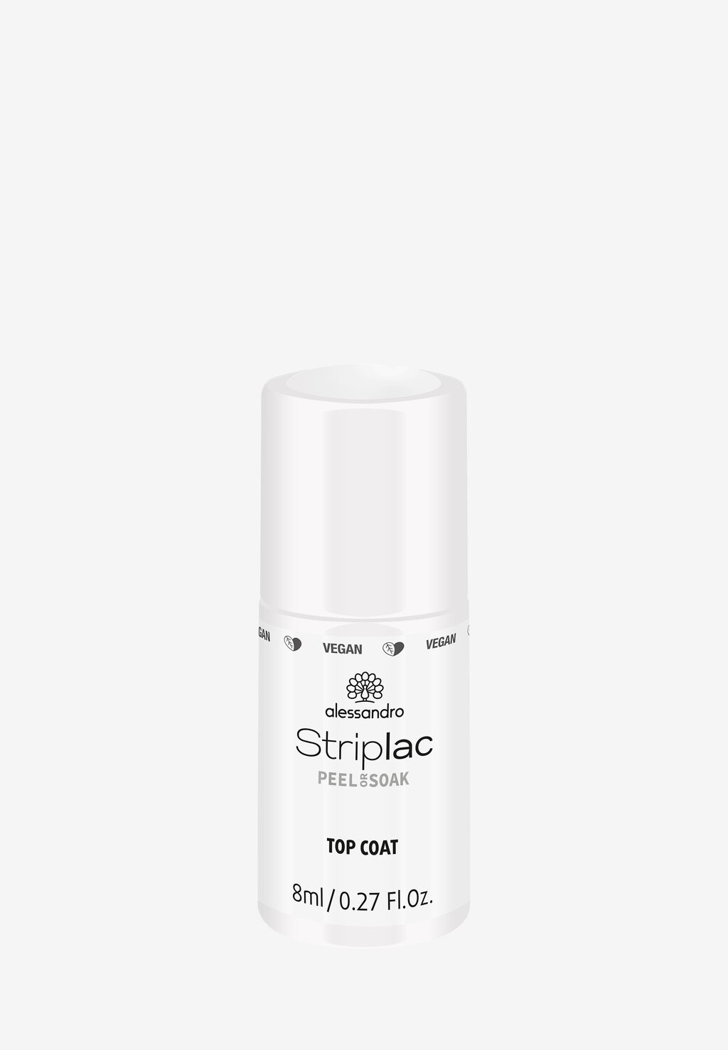 

Верхний слой Striplac Peel Or Soak Top Coat 8Ml Uv-Lamp -Vegan alessandro