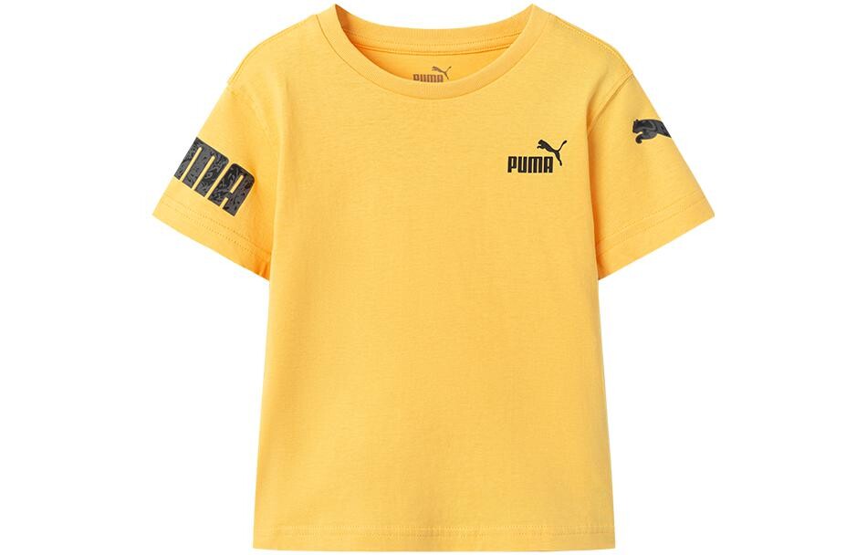 

Детская футболка Puma, цвет Mustard color
