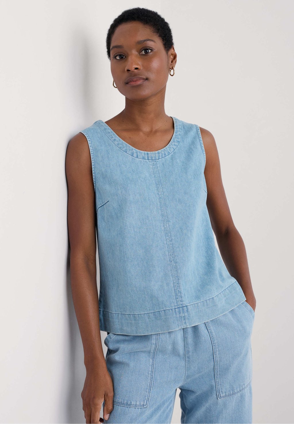 

Топ GAWEN Seasalt Cornwall, цвет Light Wash - Light Wash