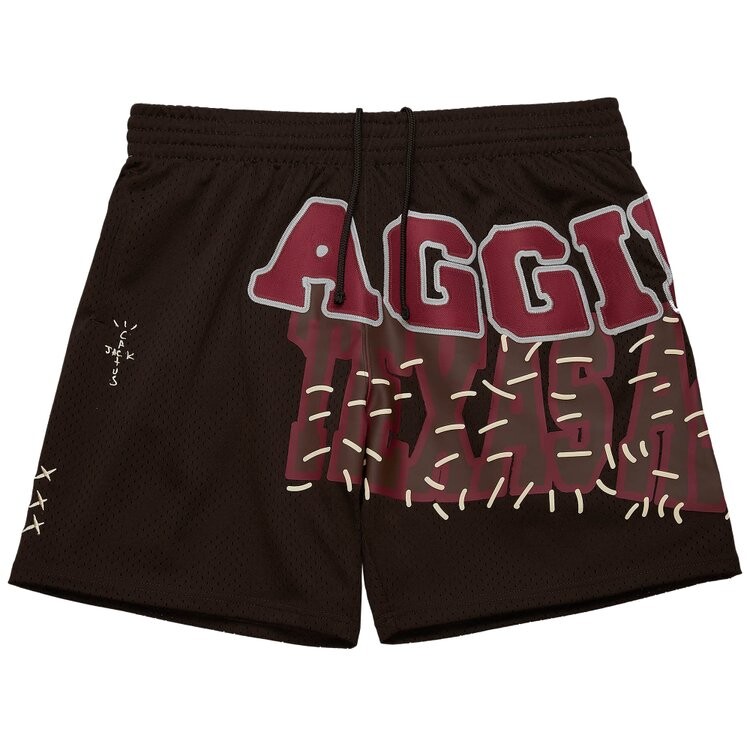 

Шорты Cactus Jack By Travis Scott Cactus Jack by Travis Scott x Mitchell & Ness Texas A&M University Shorts, коричневый