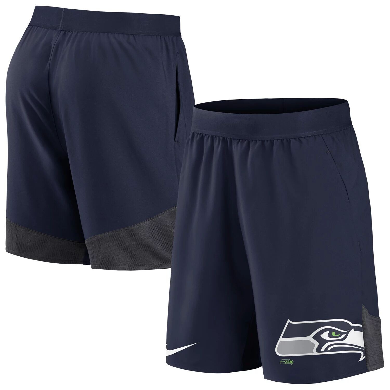 

Мужские темно-синие эластичные спортивные шорты Seattle Seahawks Nike