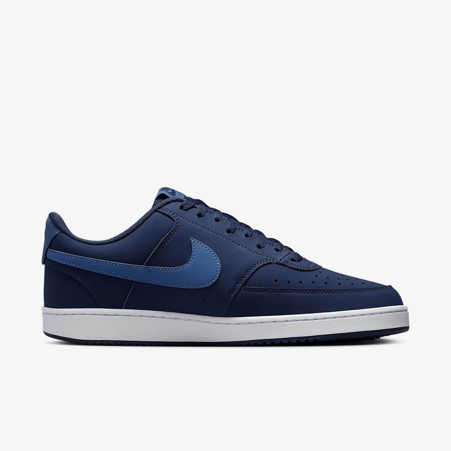 Мужские кроссовки Nike Court Vision Low, белый/синий — фото 3
