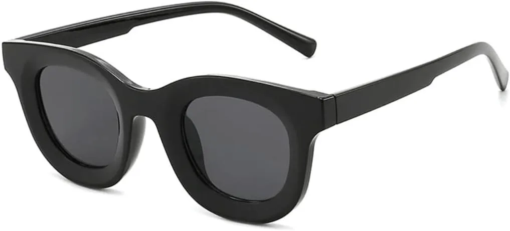 

Популярные модные круглые разноцветные женские солнцезащитные очки в стиле ретро, ​​​​желейные цветные очки, солнцезащитные очки UV400 для мужчин UUPTTPL, Black Gray