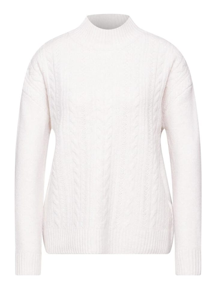 

Пуловер Street One Pullover, цвет cream white melange