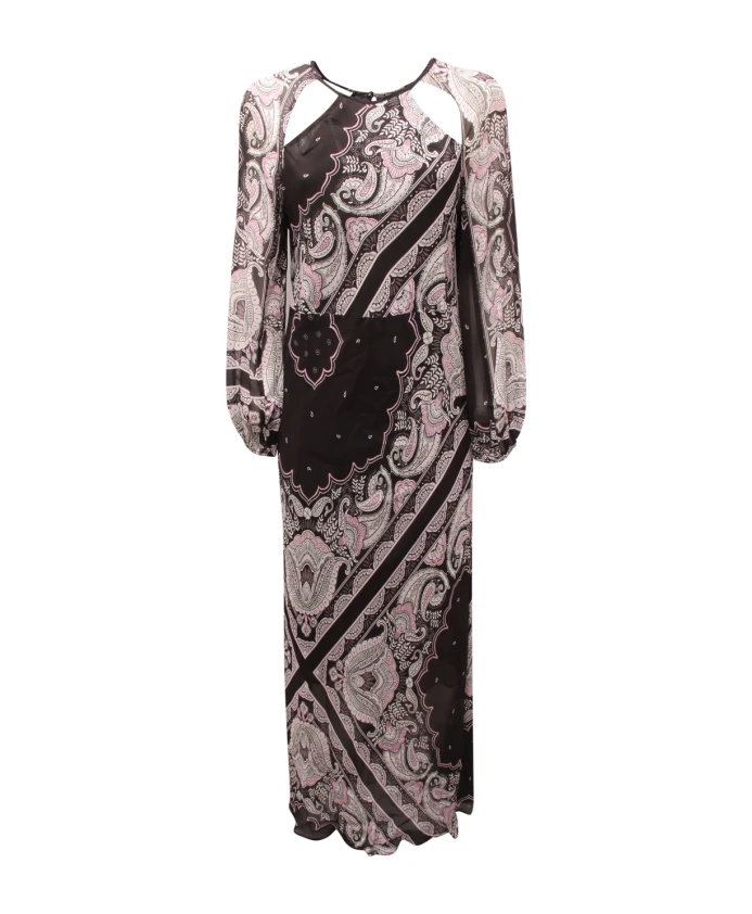 

Элегантное итальянское платье, модель 221tp270e Twinset, черный