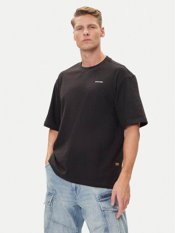 

Футболка boxy fit Base D26817-D593 G-Star Raw, чёрный