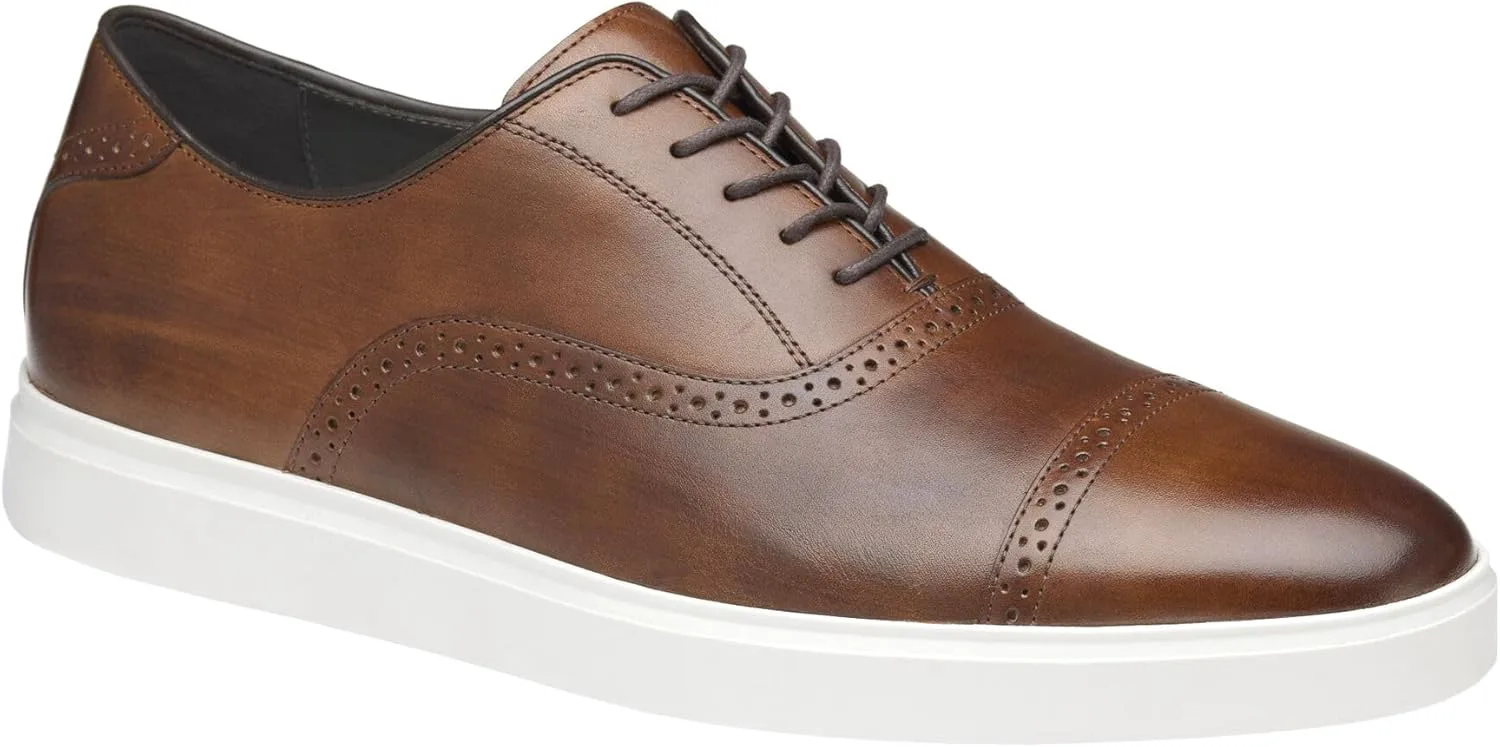 Мужские туфли Johnston & Murphy Brody Cap Toe, коричневый — фото 2