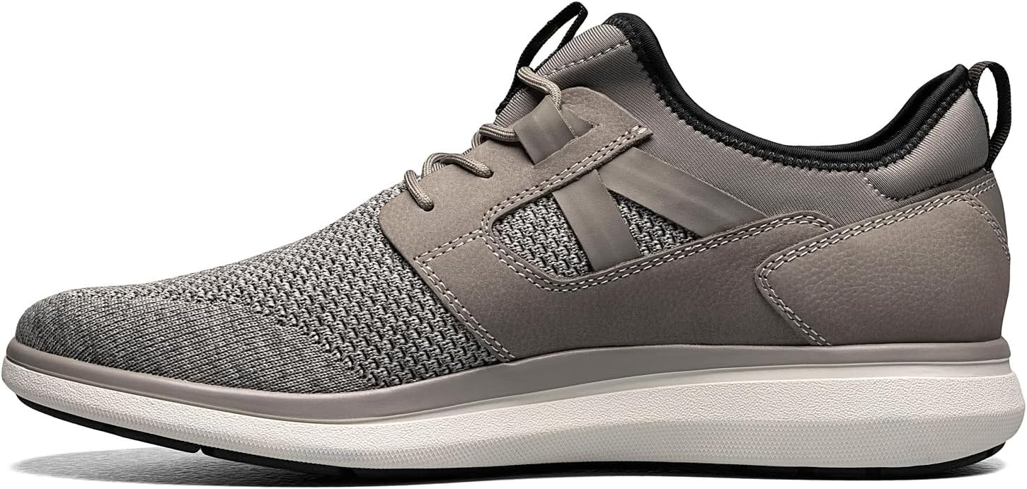 Мужские туфли Florsheim, Venture Knit, оксфорды с гладким носком, серый — фото 4