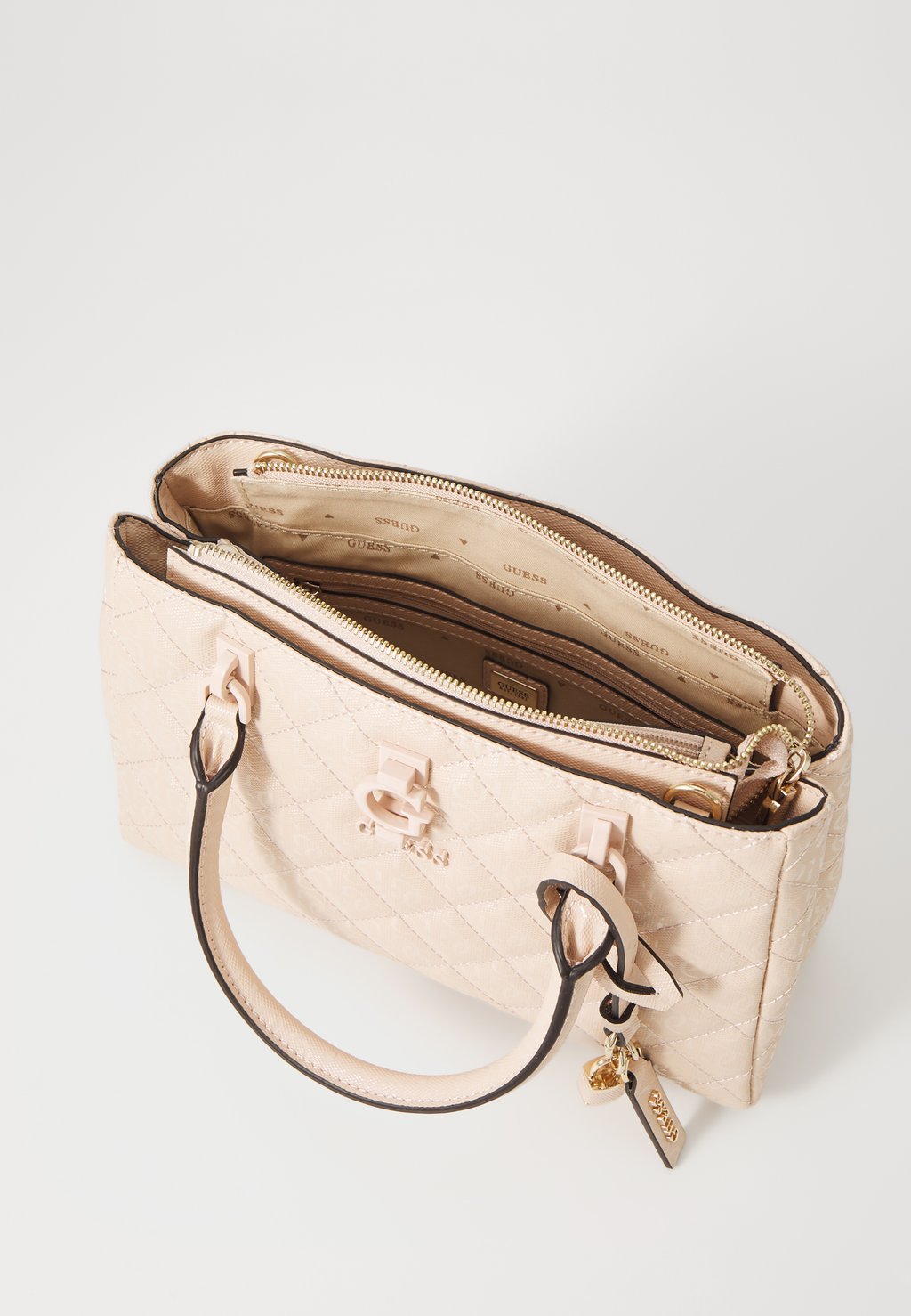 

Сумка BESSEY LUXURY SATCHEL Guess, бежевый