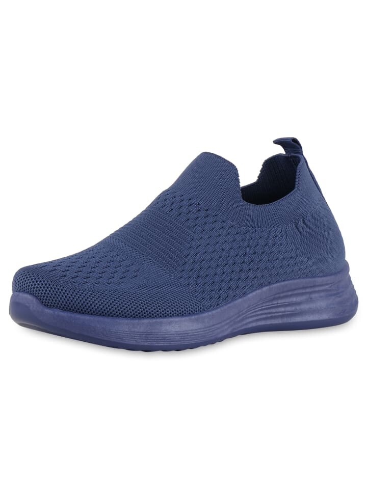 Низкие кроссовки VAN HILL Slip Ons Allison, голубой